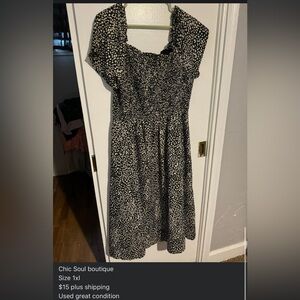 Chic soul boutique maxi dress